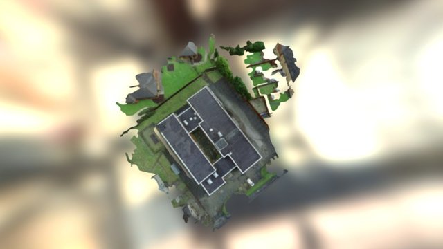 Video Roof Simplified 3d Mesh