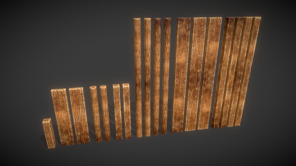 Stylized Wood Pack