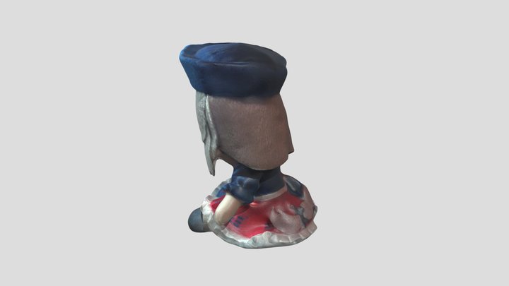 FumoFumo Eirin from Touhou Project 3D Model