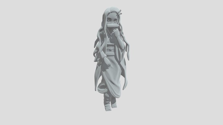 kamado nezuko xd 3D Model