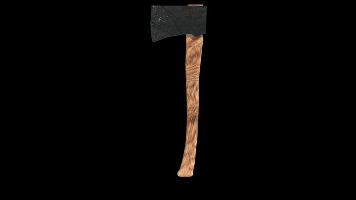 Axe - wood 3D Model