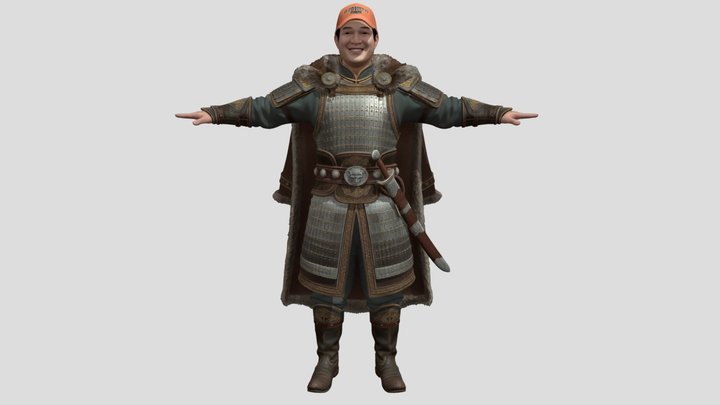 Sooki, Mongolian Peacekeeper – Free 3D Model STL