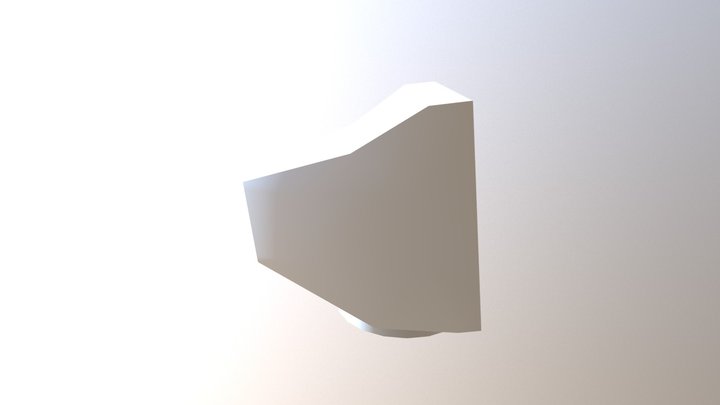 Old School CRT Monitor 3D Model