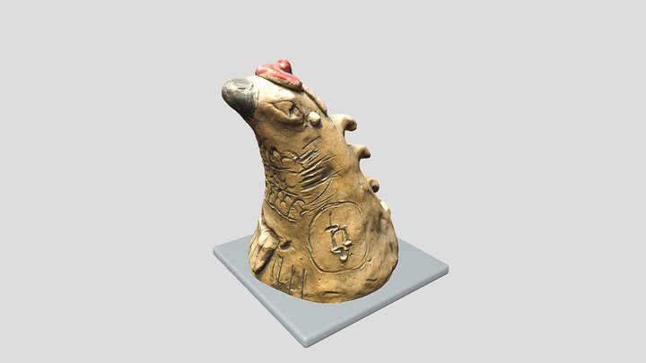 Bird sculpture, Photogrammetry 3D Model