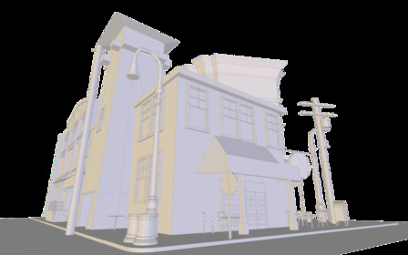 buildings  3D Model