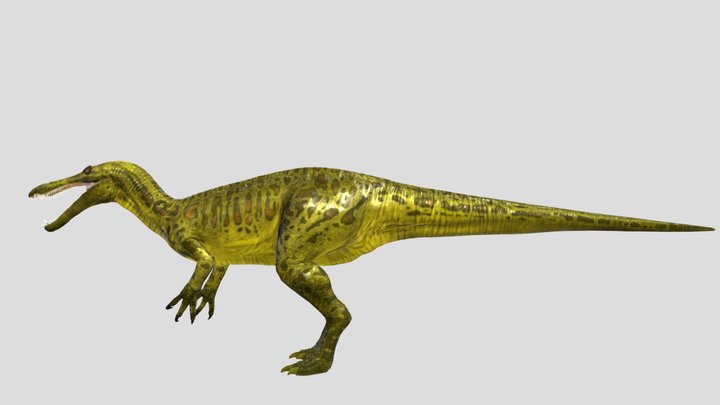Yellow Suchomimus JWCT – Modello 3D gratuito STL