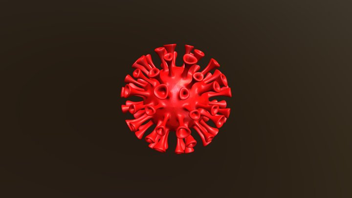 Corona Virus 3D Model