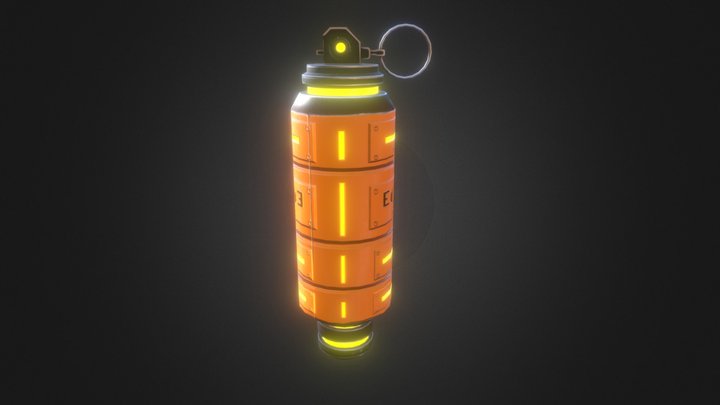 Light Grenade 3D Model