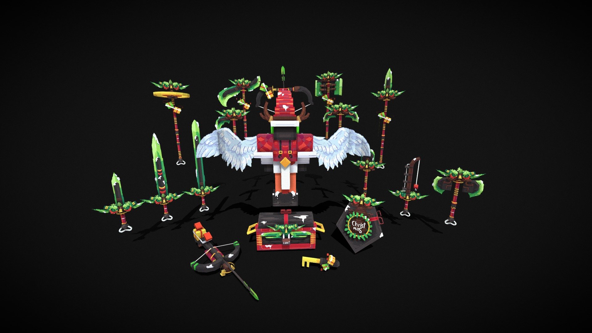 Christmas : Midnight Christmas 64x - MCModels
