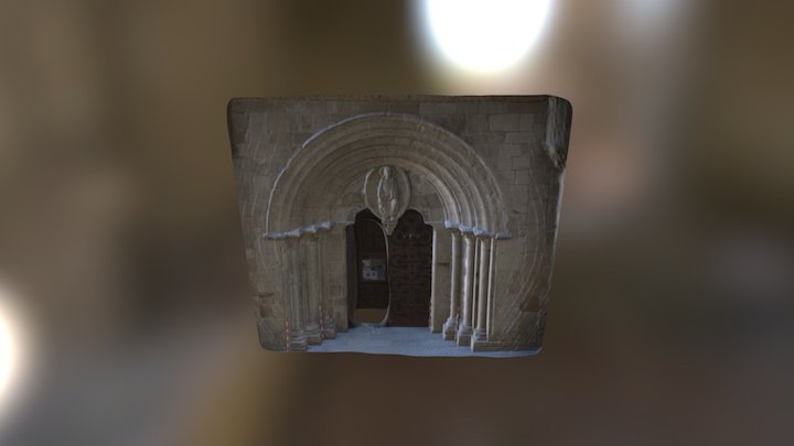 Puerta Catedral de Lugo 3D Model