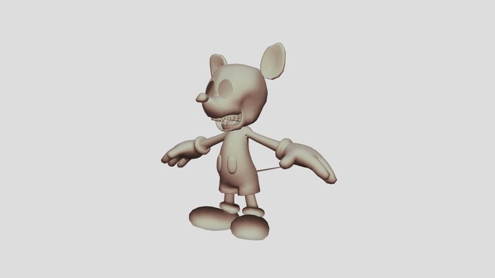 Suicide Mouse.avi 3D Model