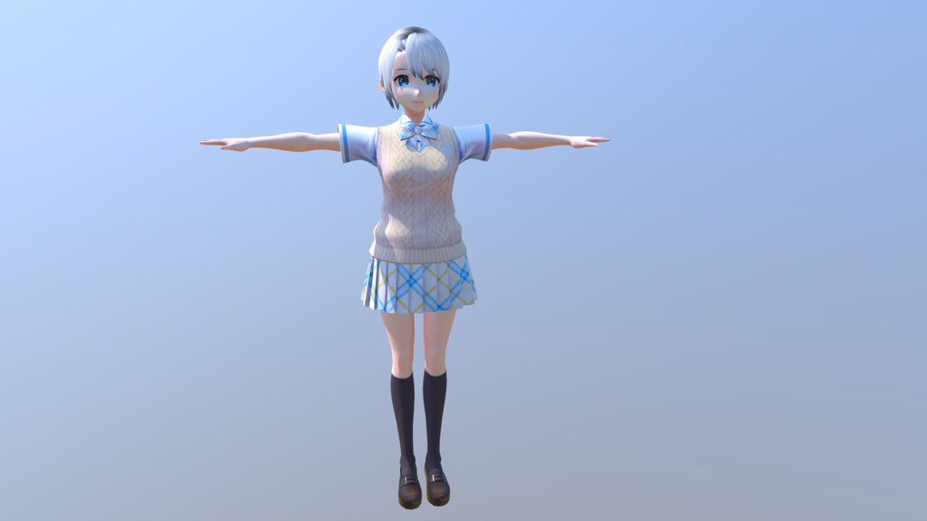 Galaxia anime girl