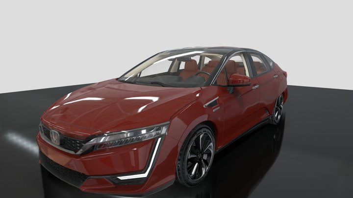 nissan clarity fuel cell 3D Model