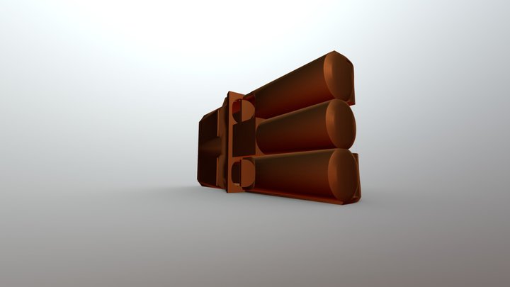 Свисток 192db на 3d принтере – Kostenloses 3D-Modell STL
