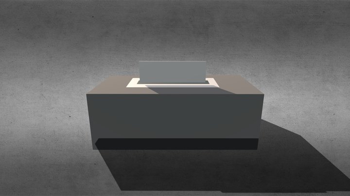 3D Sketchbook 1 - Kleenex 3D Model