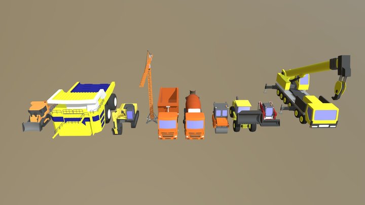 construction technique 3D Model