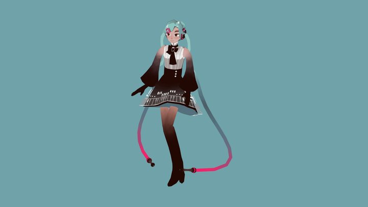 Miku 3D Model