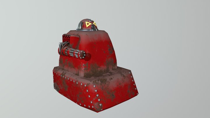 Big Bessy Robot 3D Model