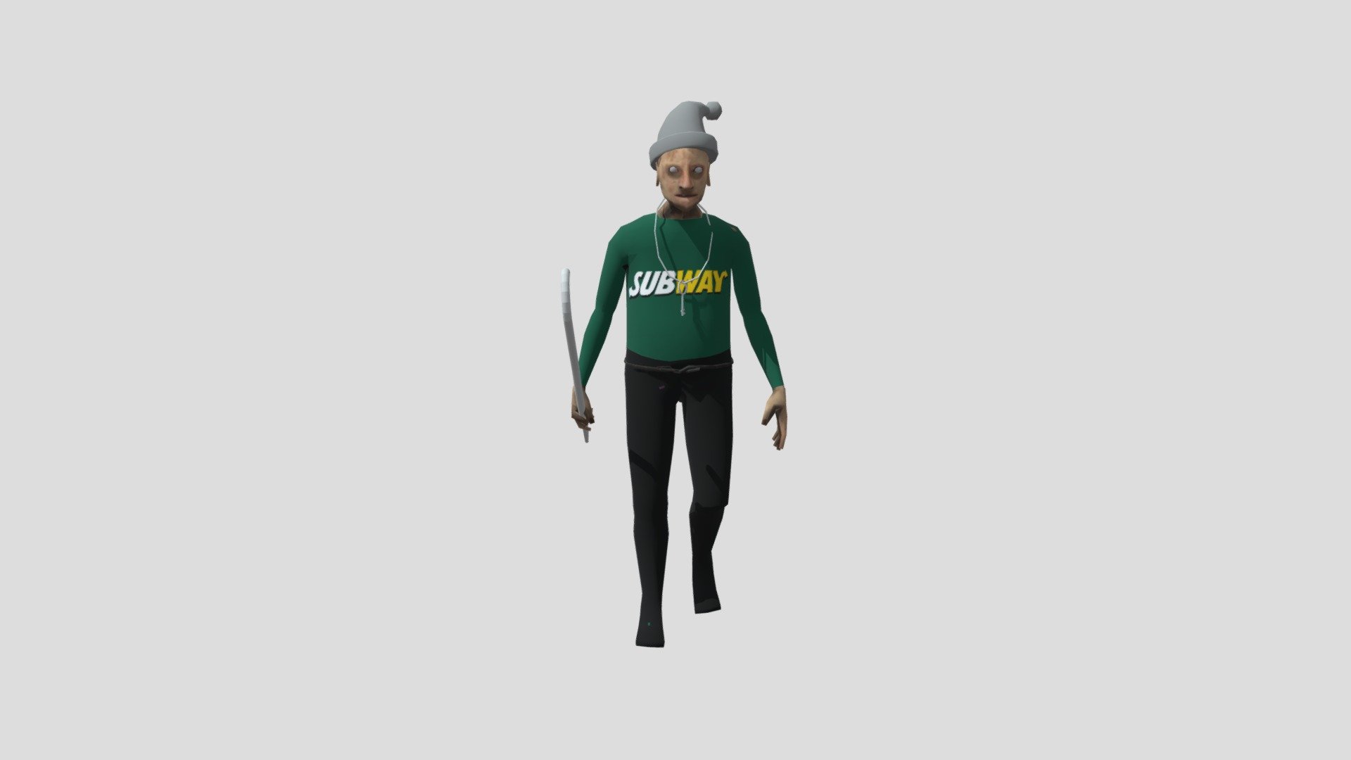 Grandpa FastFood Mod Subway