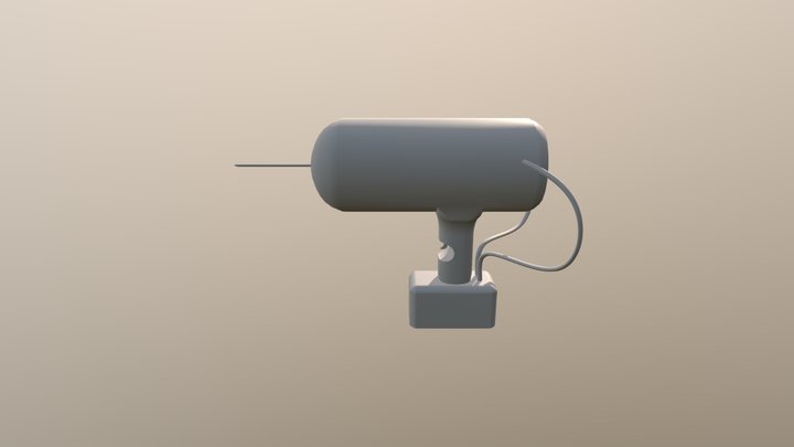 Needle Gun 3D Model