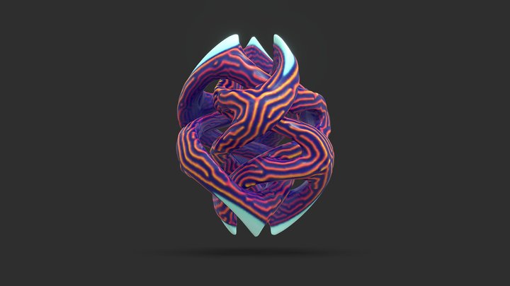 Neguvi Sculpture 3D Model