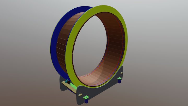 FabWheel - the WalkWorkWheel 3D Model