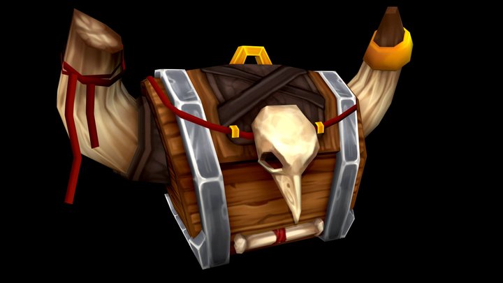 Nichifor_Andreea_GameArtF_Warchest_Model 3D Model