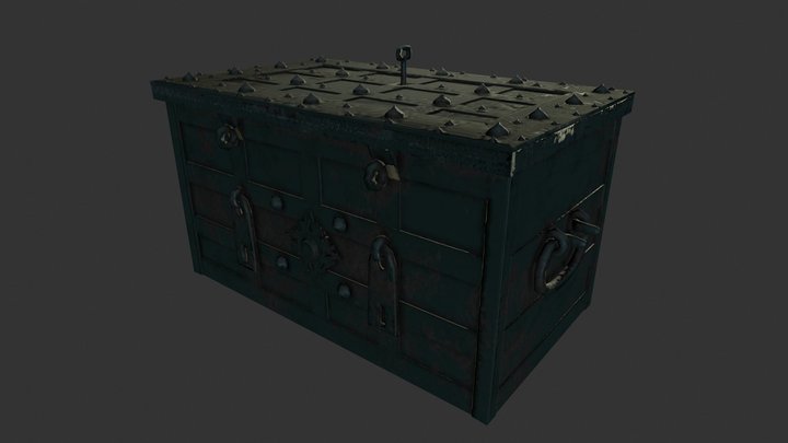 Treasure Box 3D Model