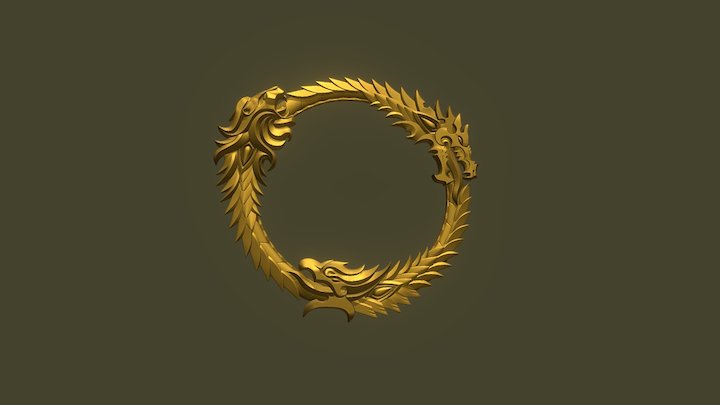 Aguila Dragon Leon 3D Model