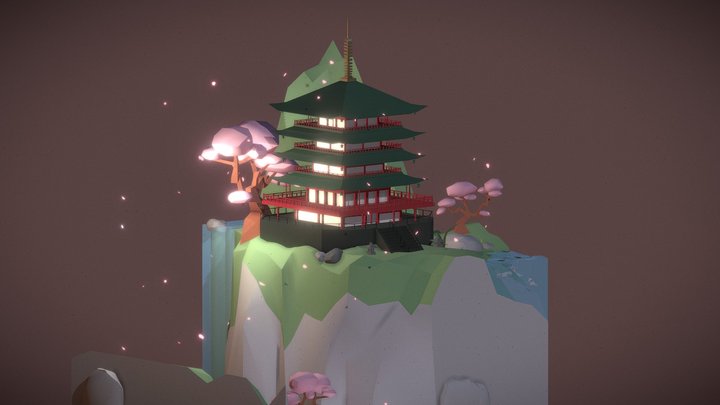 CubeWorld 3D Model
