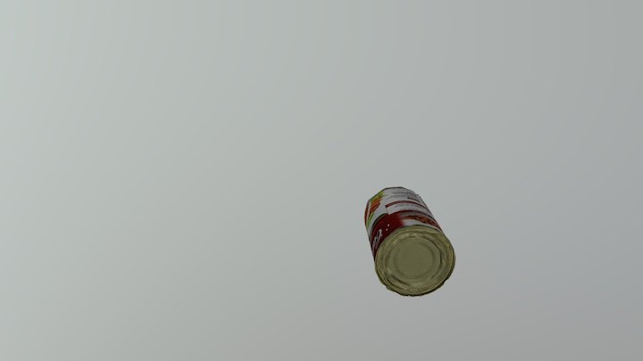 Can Borsch Obj 3D Model