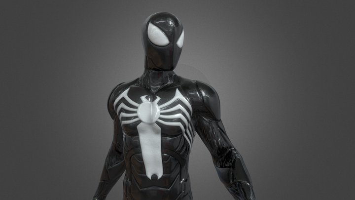 Spider-Man 2 - Symbiote Suit 3D Model