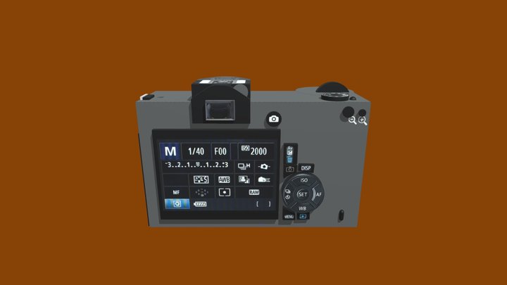 Kamera 3D Model