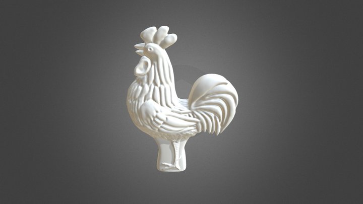 Cockerel 3D Model