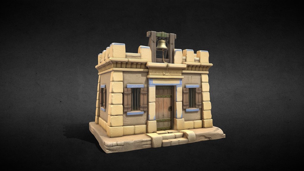 Stylized Fortified Building – Tier I