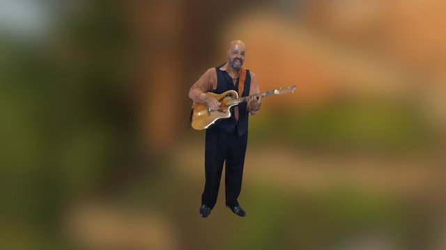 guitar harold 4 3D Model