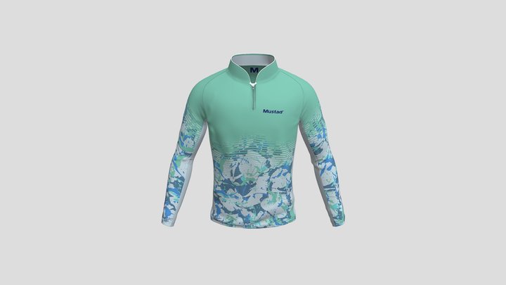 MUSTAD SHIRTS 01 - COR 04 3D Model