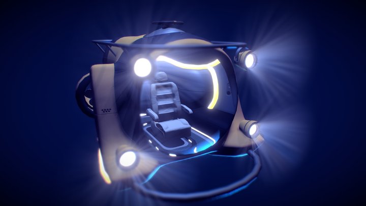 Save Our Shores Submarine 3D Model