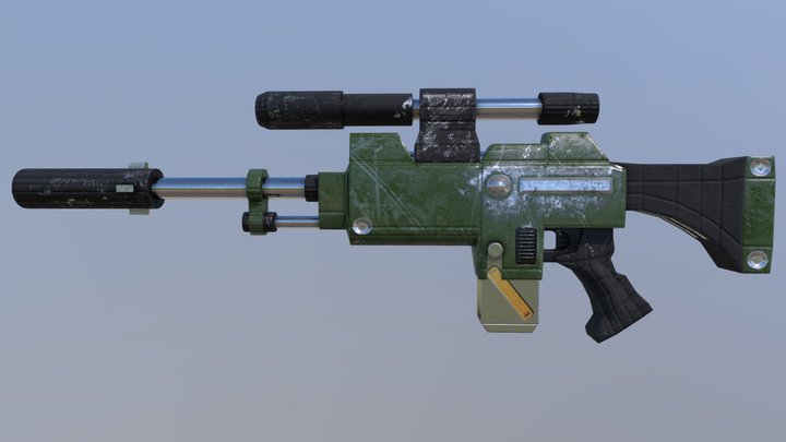 Long Las Galaxy Pattern 3D Model