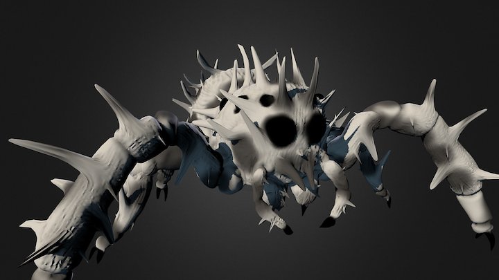 Zbrush Spider 3D Model