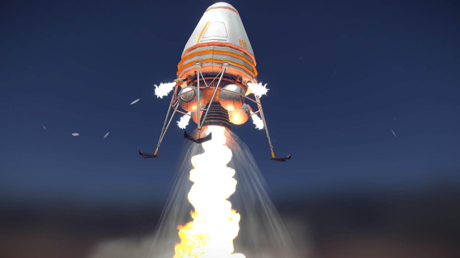 3D model Rocket - This is a 3D model of the Rocket. The 3D model is about a space shuttle taking off.