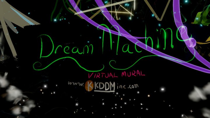 Dream Machine 2017 Virtual Mural 3D Model