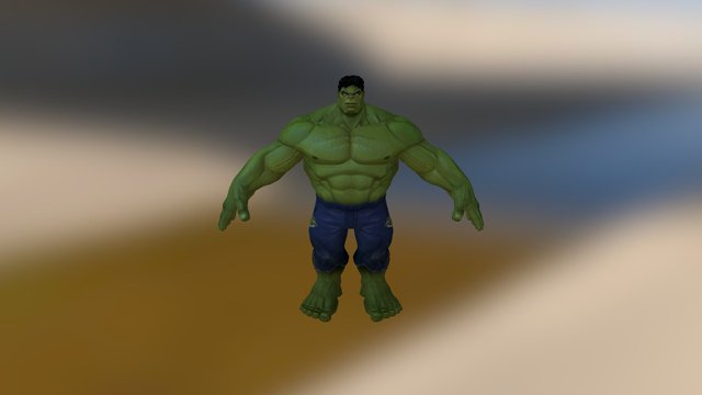 HULK 3D Model