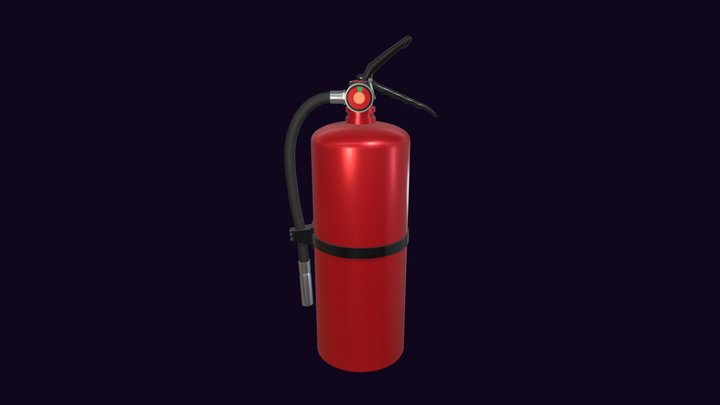 Fire-Extinguisher-3D 3D Model