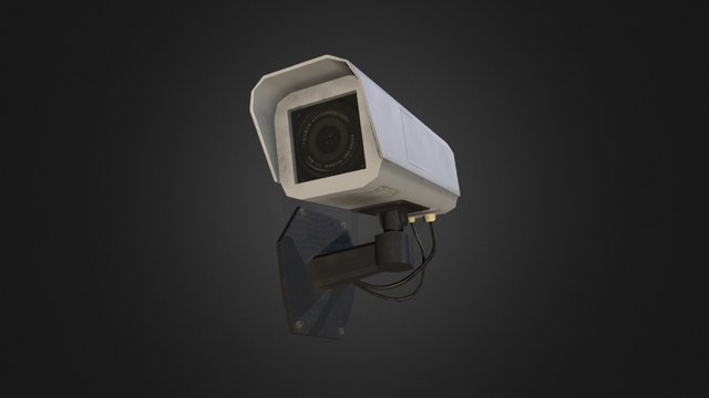 Security Camera 3D Model