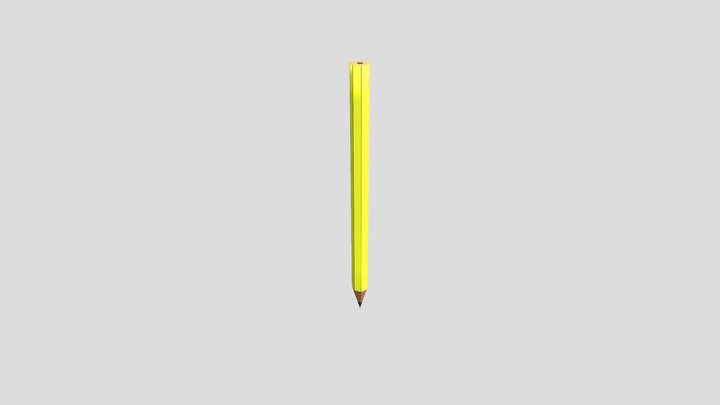 Pencil 3D Model