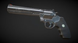 Colt King Cobra 3D Model