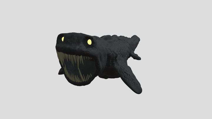 Deep Sea Leviathan 3D Model