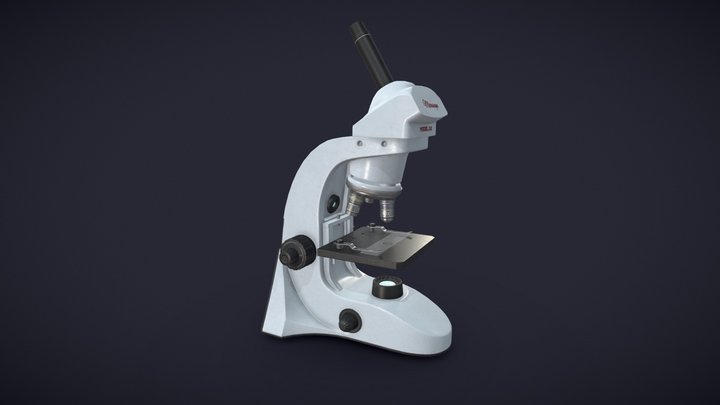 Microscope 3D Model