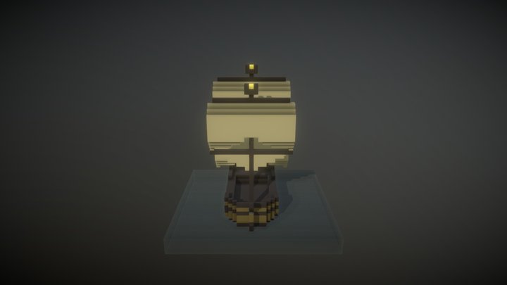 Exercice - 1 Bateau 3D Model